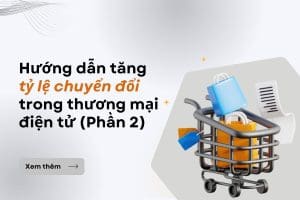 Hướng dẫn tăng tỷ lệ chuyển đổi trong thương mại điện tử (Phần 2)