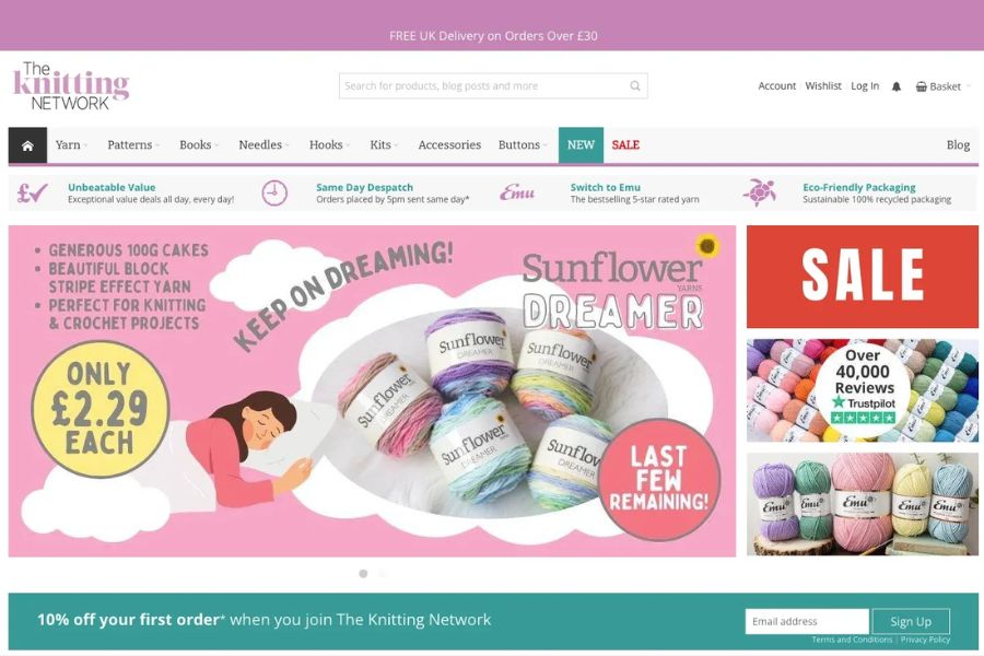 Case study 5: The Knitting Network